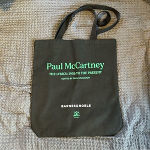 Paul McCartney B&N exclusive book tote